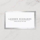 Buscar falsa plata tarjetas de visita Profesional