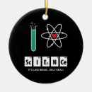 Buscar friki de la ciencia adornos Química