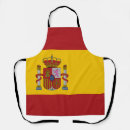 Buscar bandera de españa delantales Español