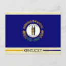 Buscar bandera del estado de kentucky postales Símbolo