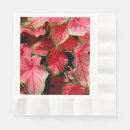 Buscar rosa rojo hermoso servilletas Floral