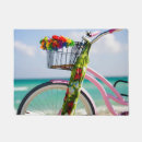 Buscar de la bicicleta felpudos Playa