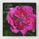 Buscar vivo relojes de pared Rosa