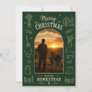 Buscar la granja de tarjetas de navidad Alegre