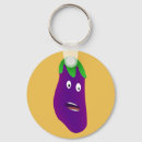 Buscar berenjenas llaveros Violeta oscuro
