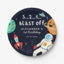 Buscar planetas papel platos Niños