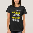 Buscar adrian nombre camisetas Humor