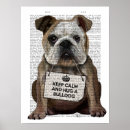 Buscar perro lindo posters Bulldog