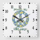 Buscar símbolo paz de relojes de pared Hippie