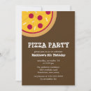 Buscar fiesta de la pizza invitaciones Chicas