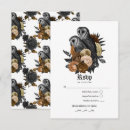 Buscar búho tarjetas rsvp Gótico