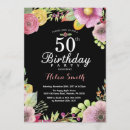 Buscar mujer los invitaciones 50 cumpleaños Elegante