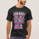 Buscar pianista camisetas Para
