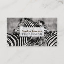 Buscar cebra linda tarjetas de visita Lindo