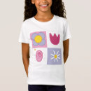 Buscar dibujo de la flor camisetas Chica
