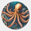 Buscar octopus pegatinas Marino