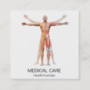 Buscar cuerpo humano tarjetas de visita Médico