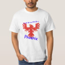 Buscar ave fenix camisetas Fuego