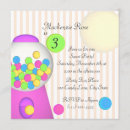 Buscar bubblegum invitaciones Máquina de burbujas