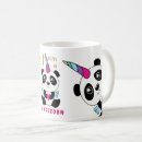 Buscar panda del kawaii tazas Para niños