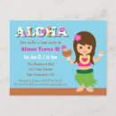Buscar del chica de hula invitaciones Hawaiano