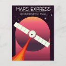 Buscar exploración espacial postales Marte