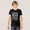 Buscar cerebros niño camisetas Chico