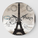 Buscar torre eiffel relojes de pared Vintage