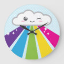 Buscar nube relojes de pared Sonrisa