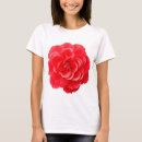 Buscar flor roja camisetas Botánico