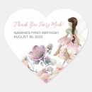 Buscar jardín encantado pegatinas Primer cumpleaños de hadas