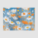 Buscar flores suaves papel de seda Acuarela
