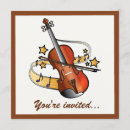 Buscar violines invitaciones Para niños
