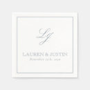 Buscar monograma servilletas Moderno