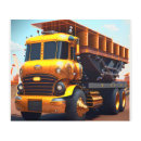 Buscar camiones amarillos posters Cualquier niño
