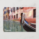 Buscar gondolas postales Venecia
