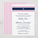 Buscar naval boda invitaciones Monograma
