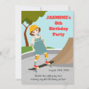 Buscar skater tarjetas Chica