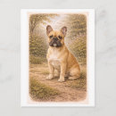 Buscar bulldog francés postales Antiguo