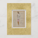 Buscar moda de los años 30 postales General y unisex