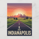 Buscar indianapolis postales Vintage