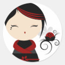 Buscar kokeshi pegatinas Chica