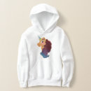 Buscar mágico infantiles sudaderas Amante de unicornio