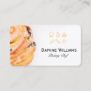 Buscar repostería tarjetas de visita Café