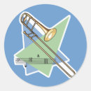 Buscar trombón pegatinas Instrumento