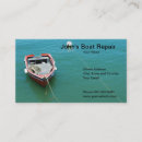 Buscar reparación del barco tarjetas de visita Negocio