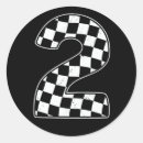 Buscar número 2 pegatinas Fiesta de cumpleaños