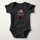 Buscar bandera de albania bebe ropa Patriótico