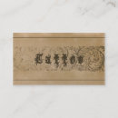 Buscar tattoo tarjetas de visita Diseño