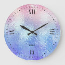 Buscar color rosa azul de relojes de pared Moderno